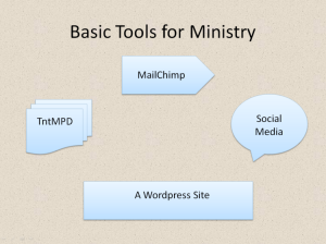 Basic Tools for Ministry